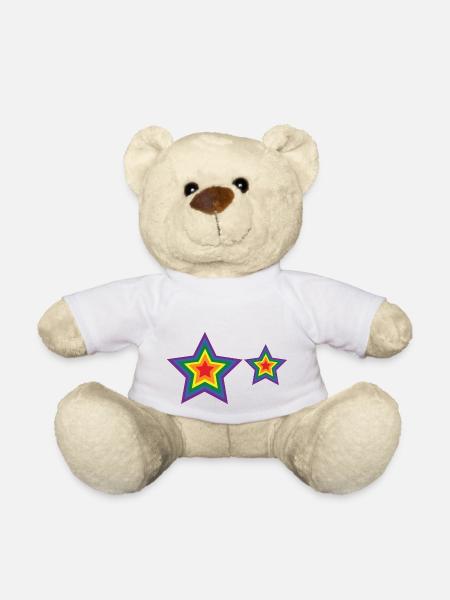 Stars Gay - Nounours - blanc