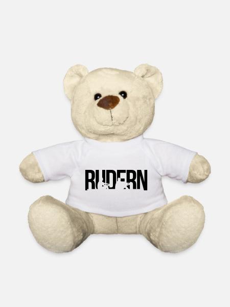 rudern - Teddy - Weiß