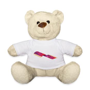 fliegender orientalischer Teppich aus 1001 Nacht - Teddy - Weiß - Vorne