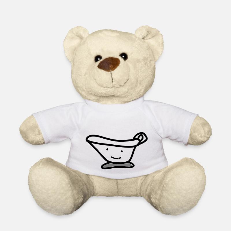 Tasse de sauce - Nounours - blanc