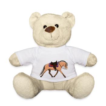 Fjord Zeichnung 004 - Teddy - Weiß - Vorne