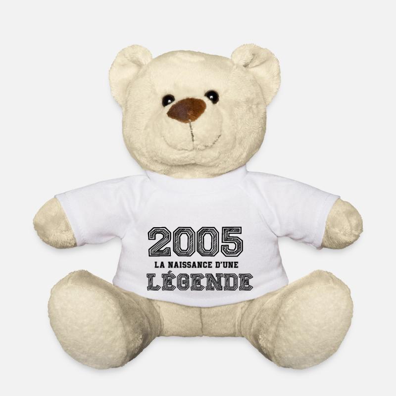 2005 la naissance d'une légende - Nounours - blanc