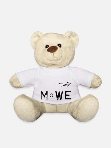 möwe - Teddy - Weiß