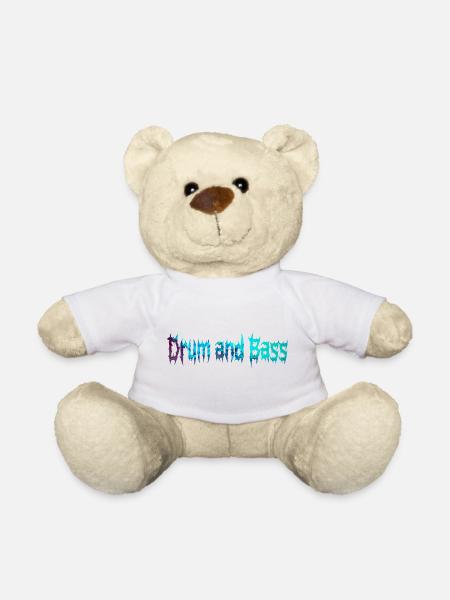 Drum And Bass For The Drum And Bass Lovers - Teddy Bear - white