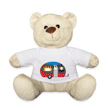camping - Teddy Bear - white - Front