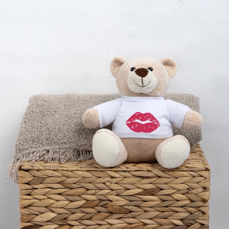 Red Lipstick Teddy Bear