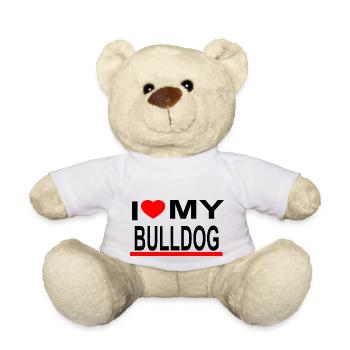 Bulldoge - Teddy - Weiß - Vorne