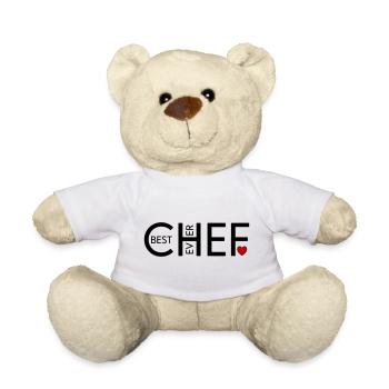 Meilleur chef de tous les temps - Nounours - blanc - Devant
