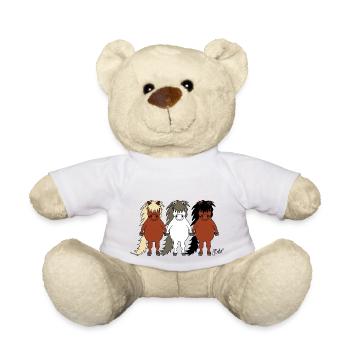 Islandpferdchen - Teddy - Weiß - Vorne