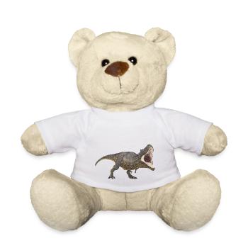 Dinosaurier Tyrannosaurus Rex - Teddy - Weiß - Vorne