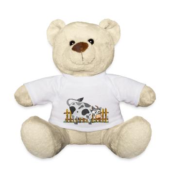 Taureau - Nounours - blanc - Devant