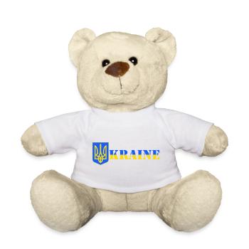 Ukraine - Teddy - Weiß - Vorne