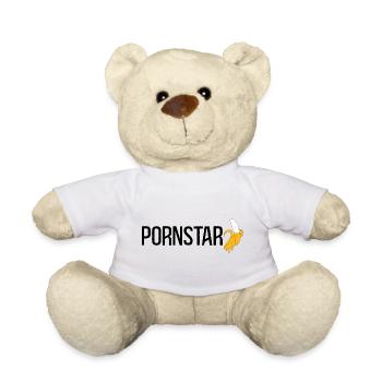Pornstar Porn Star Banane - Nounours - blanc - Devant
