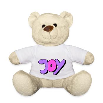 Joy - Teddy Bear - white - Front
