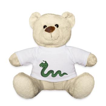 Serpent - Nounours - blanc - Devant