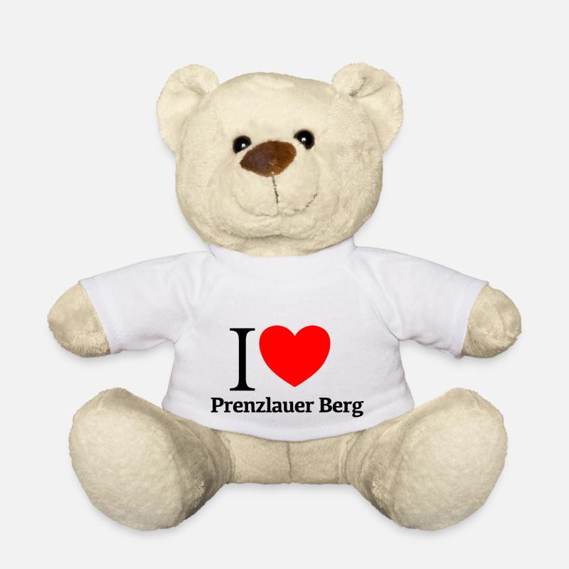 I LOVE PBERG - Teddy - Weiß
