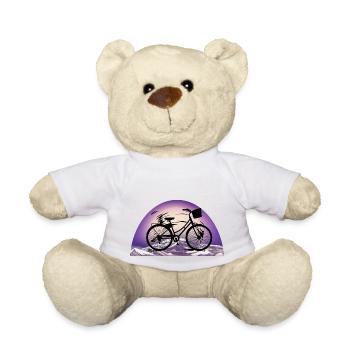 Fahrrad in der Natur - Teddy - Weiß - Vorne