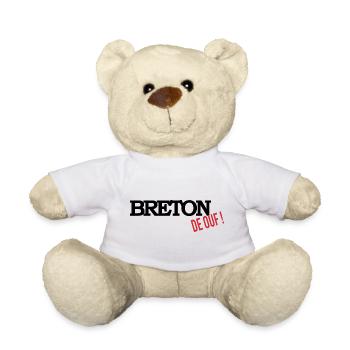 Breton de ouf - Nounours - blanc - Devant