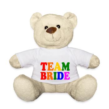 Team bride - Teddy Bear - white - Front