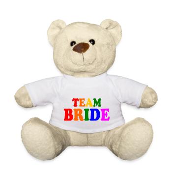 Team bride - Teddy Bear - white - Front