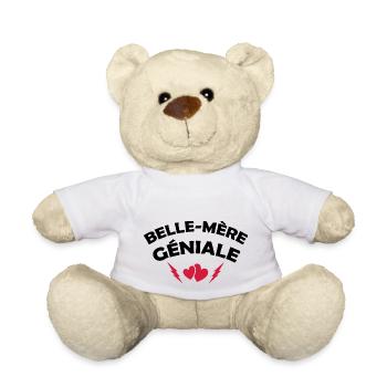 Belle-mère Géniale / Humour Belle-maman - Nounours - blanc - Devant