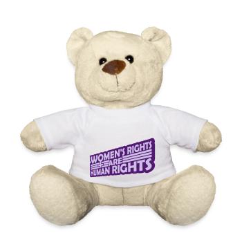 womens rights Feminist Zitat - Teddy - Weiß - Vorne