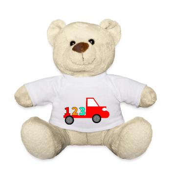 camion - Nounours - blanc - Devant