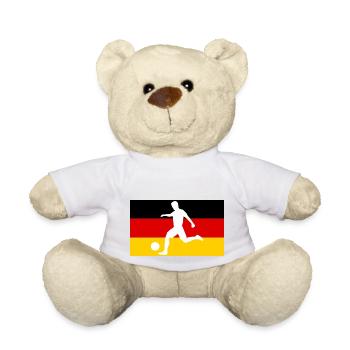 Allemagne Football - Nounours - blanc - Devant