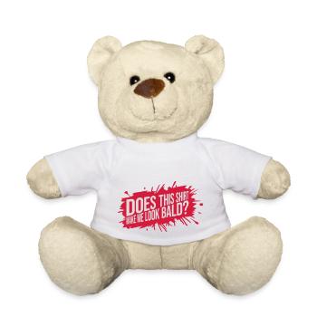 look soon citation de chemise - Nounours - blanc - Devant