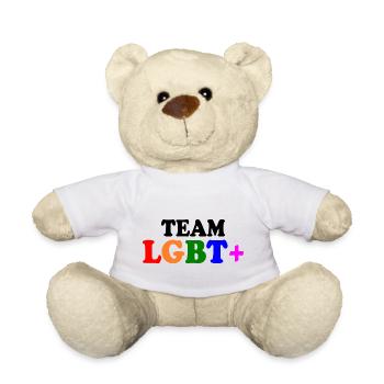 Team lgbt - Nounours - blanc - Devant