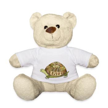 Tortue - Nounours - blanc - Devant