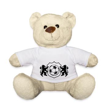 soccer wappen 1 - Teddy - Weiß - Vorne