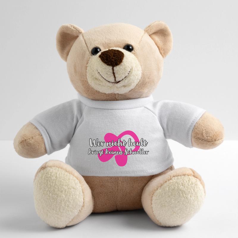 Wer nicht heult Schnuller - Pink Teddy