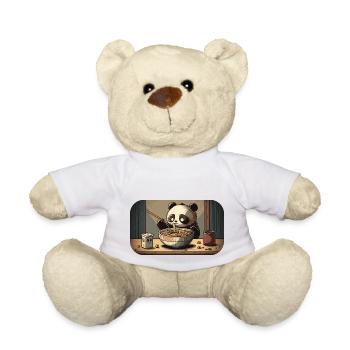 Panda Ramen Manga - Teddy - Weiß - Vorne