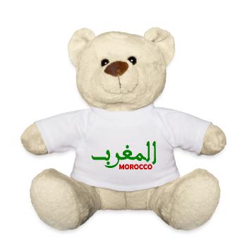 Morocco - Teddy Bear - white - Front