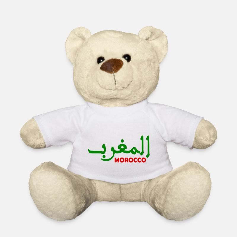 Maroc - Nounours - blanc
