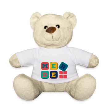 Merde! Windows - Teddy - Weiß - Vorne