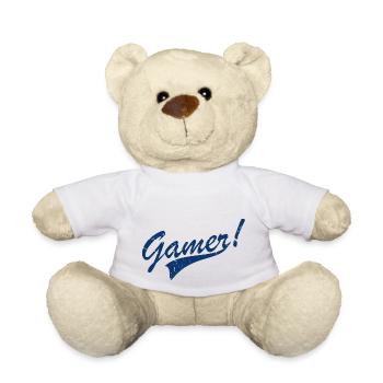 Vintage Gamer - Teddy Bear - white - Front