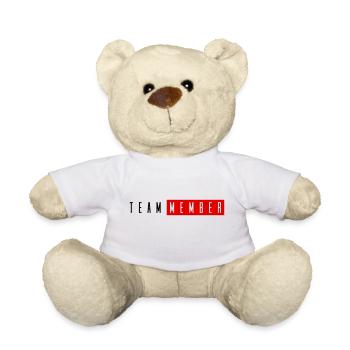 Team Member 2 - Teddy Bear - white - Front