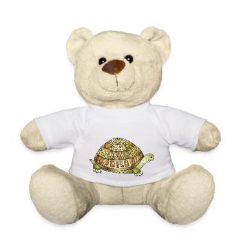Tortue - Nounours - blanc - Devant