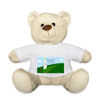 Gesunde Grenzen setzen. - Teddy - Weiß - Vorne