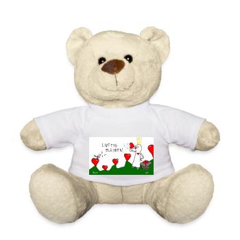 Luftig bleiben. - Teddy - Weiß - Vorne