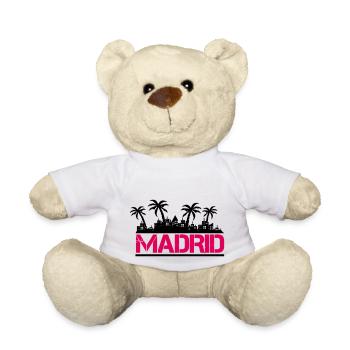 Madrid - Nounours - blanc - Devant