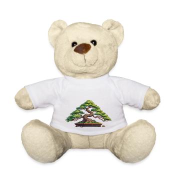 Bonsaï Arbre Zen Méditation - Nounours - blanc - Devant