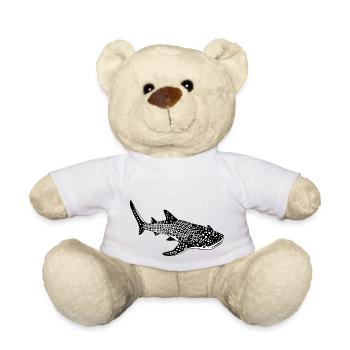 Requin baleine - Nounours - blanc - Devant
