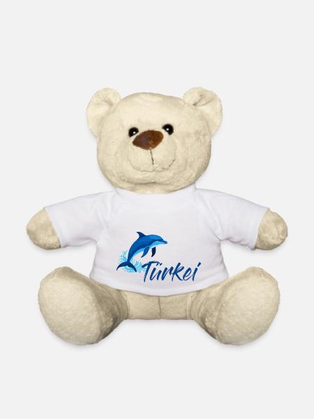 Delfin Türkei Urlaub - Teddy - Weiß