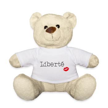 Liberté - Little French Speaking - Teddy - Weiß - Vorne