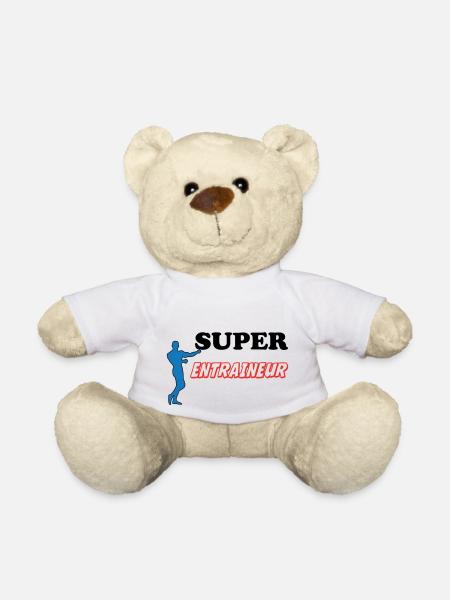SUPER TRAINER - Teddy - Weiß
