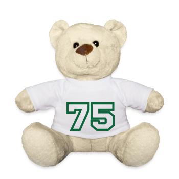 Numéro 75 sport - Nounours - blanc - Devant