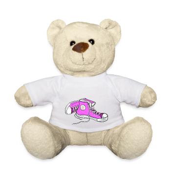 Chucks pink - Teddy - Weiß - Vorne